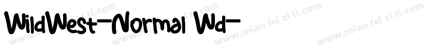 WildWest-Normal Wd字体转换